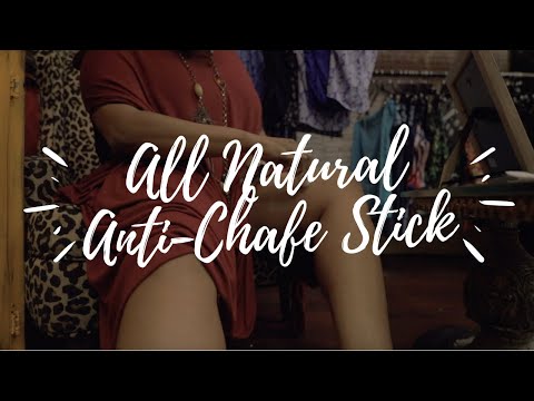 Chafe Zone Chafing Stick - 100% Natural Thigh Chafing Prevention